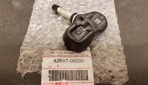 tire pressure monitoring system toyota camry