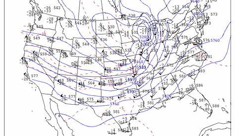 why is the 500-mb level chart important for forecasting