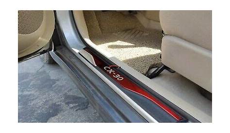 For Mazda cx 30 cx30 Car Accessories Door Sill Scuff Plate Steel
