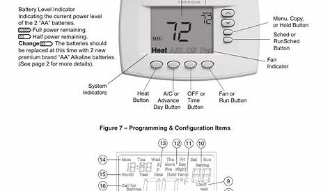 white rodgers thermostat user manual