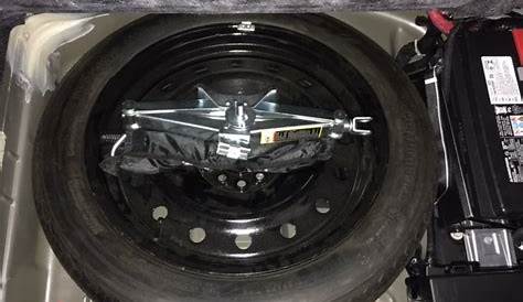 2017 dodge journey spare tire removal