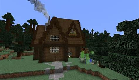 Spruce house Minecraft Map