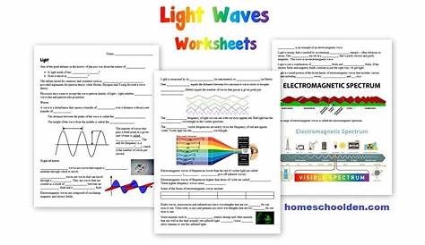 light waves worksheet pdf