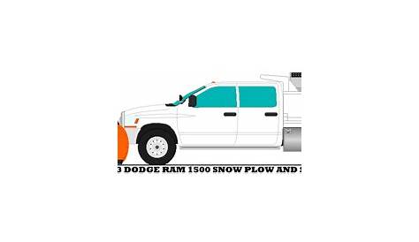 2013 Dodge Ram 1500 Snow Plow And Sander by mcspyder1 on DeviantArt