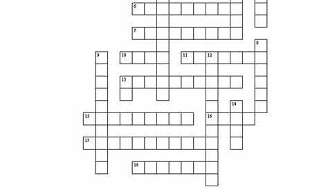 funny crossword puzzles printable