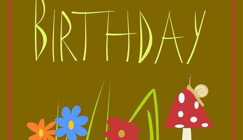 free printable Happy Birthday cards – free Happy Birthday word art