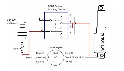 linear actuator limit switch wiring diagram