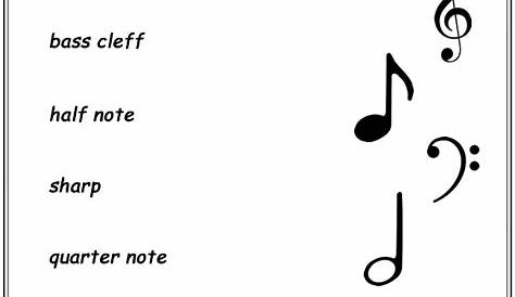 fun music worksheets pdf