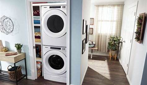WHIRLPOOL 5.2 cu. ft. I.E.C. Closet-Depth Front Load Washer with Load & Go™ Dispenser (WFW5620HW