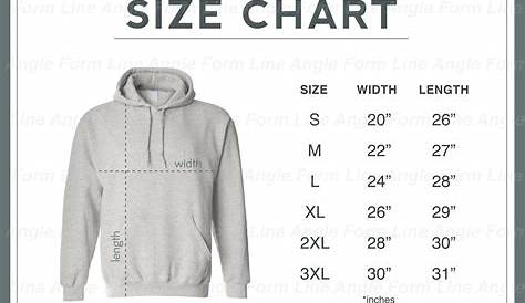 gildan hoodie color chart