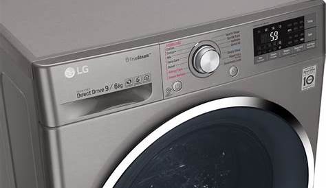 Buy LG TrueSteam with Direct Drive F4J8FH2S Smart 9 kg Washer Dryer