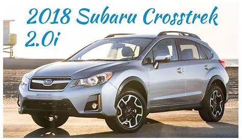 Subaru Crosstrek 2018 - 2.0i Base Model - YouTube