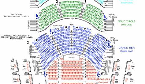 interactive park theater seating chart