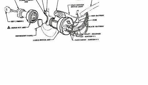 1970 C10 Ignition Switch Wiring Diagram - Collection - Wiring Diagram