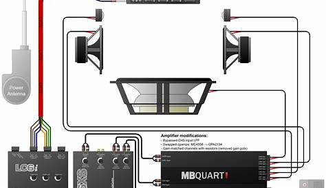 audio speaker wiring diagram