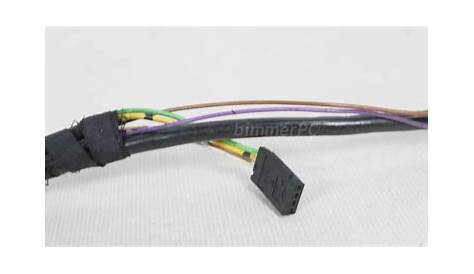 BMW E34 5-Series E32 Mobile Car Phone Cable Wiring Harness Loom 1989