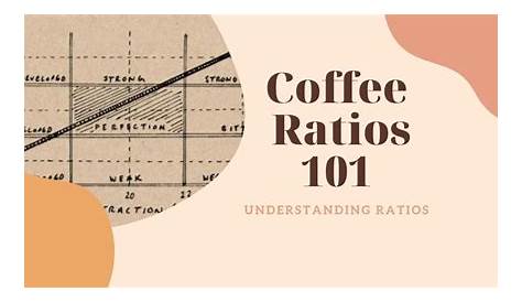 Finally, A Complete Guide to Coffee Ratios [101 Course]