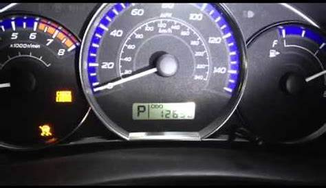 Subaru check engine light - YouTube