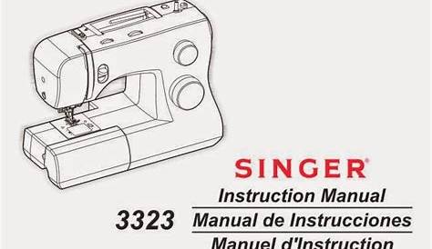 manual maquina de coser singer