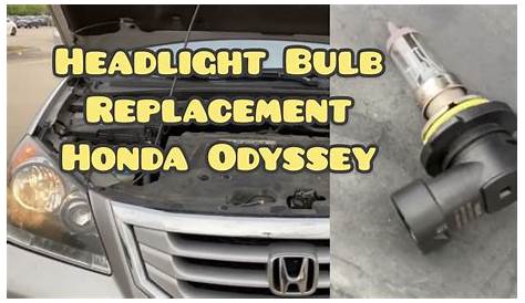 2000 Honda Odyssey Headlight Bulb Size
