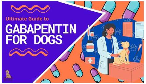 gabapentin dosage for dogs chart