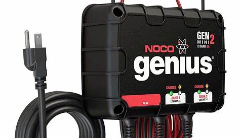 NOCO Genius GENM2 8 Amp 2-Bank On-Board Battery Charger - Buy Online in