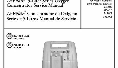 devilbiss oxygen concentrator 5 liter manual