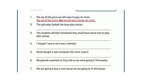 Grade 4 Sentences Worksheets | K5 Learning