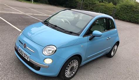 Automatic Fiat 500 Lounge Baby Blue Immaculate! | in Bournemouth