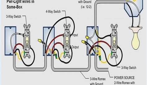 3 way switch schematic diagram