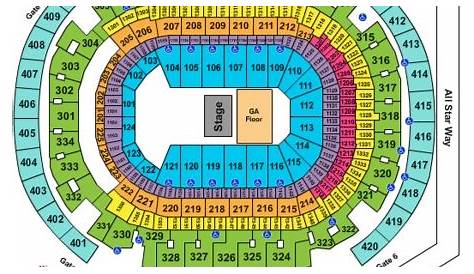 American Airlines Arena Seat Map - Maping Resources