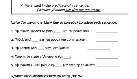 6th Grade Pronouns Worksheets Pdf With Answers – Thekidsworksheet