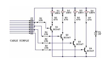 multicore cable tester circuit diagram
