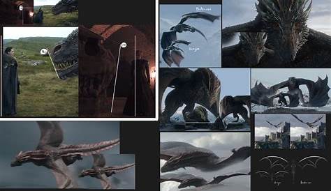 game of thrones dragon sizes compared