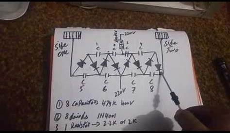 insect killer circuit diagram 1 - YouTube