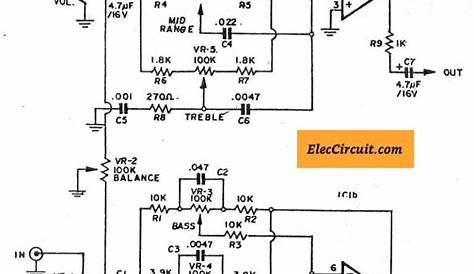 Bass Preamp Circuit Diagram