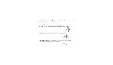 perpendicular and angle bisectors worksheets