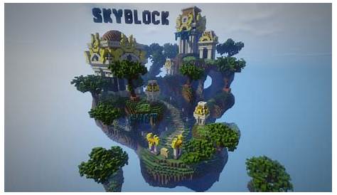 Minecraft Skyblock Island Schematic - Minecraft Kit
