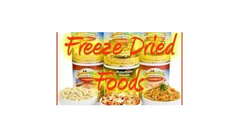 dried food shelf life