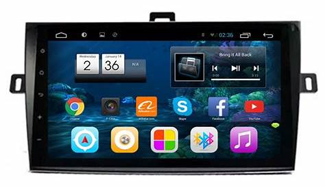 android car radio audio dvd gps navigation central multimedia stereo