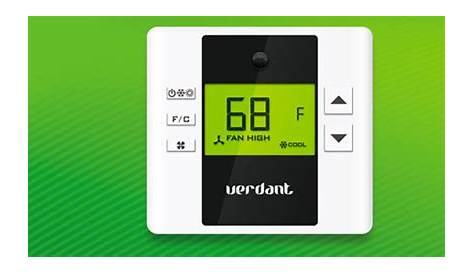 verdant thermostat manual