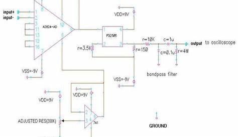 3 lead ecg circuit diagram