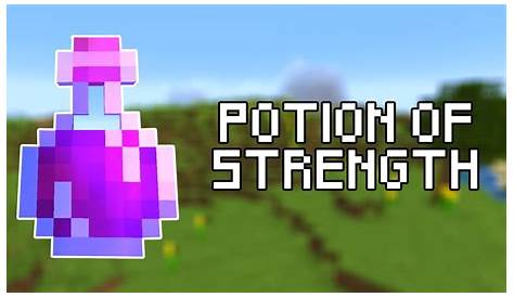 how to make strength pots in minecraft