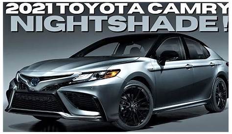 toyota camry nightshade 2021 for sale