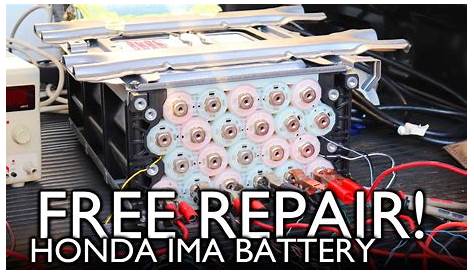2006-2011 Honda Civic IMA battery repair WITHOUT buying new cells - YouTube