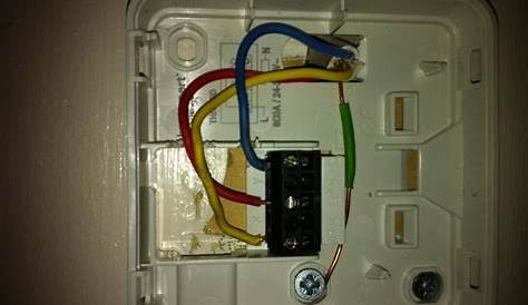 wiring new thermostat
