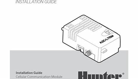 HUNTER A2C-LTEM INSTALLATION MANUAL Pdf Download | ManualsLib
