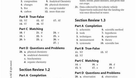 47 Physical Vs Chemical Changes Worksheet