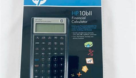 hp 10bii calculator online