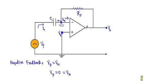 differentiator amplifier circuit diagram